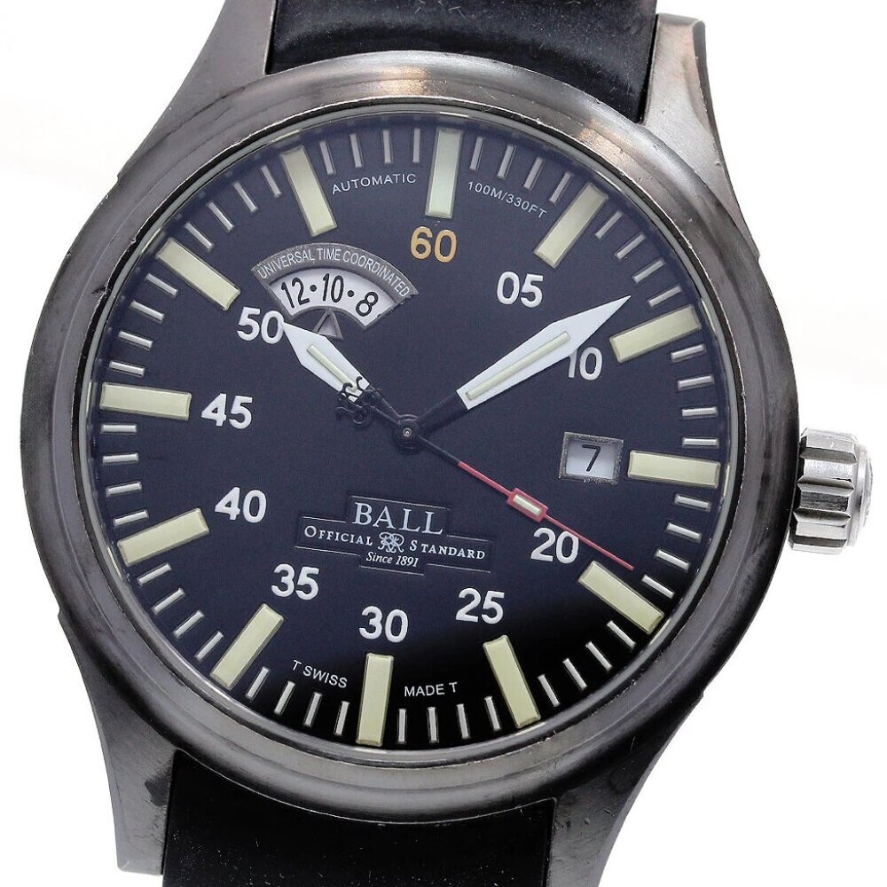 BALLWATCH Fireman Night Train Date Automatic Men's Watch